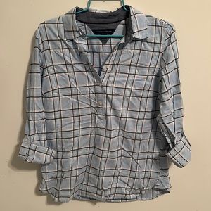 Girl’s S Light Blue Tommy Hilfiger Button-Up